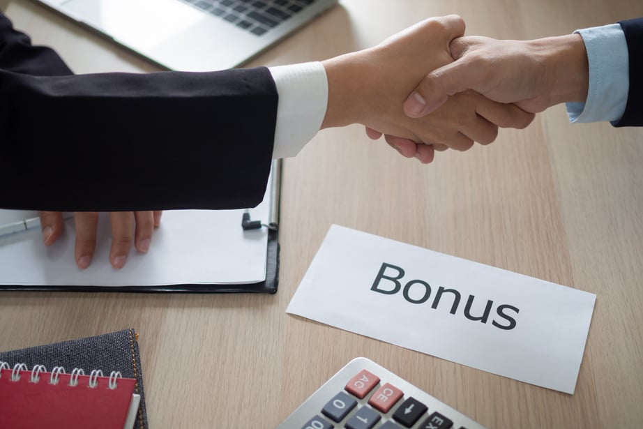 Businessmen receive salary or bonuses from management or Boss. C