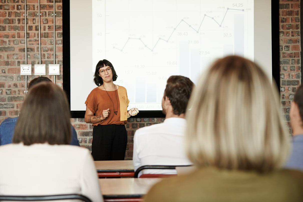 Her presentations are thought provoking and influential